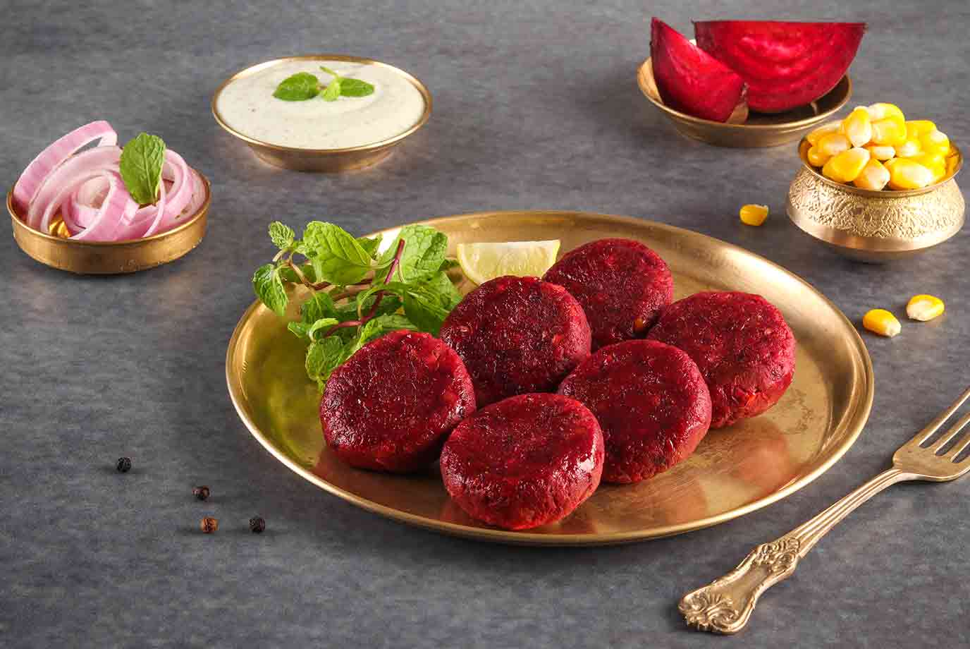 Order Beetroot And Peanut Kebab 6 Pcs from Behrouz Biryani on EatSure